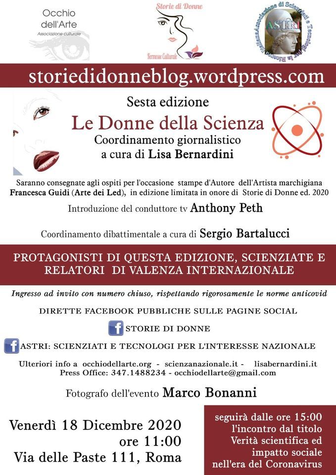 le donne della scienza - sesta edizione