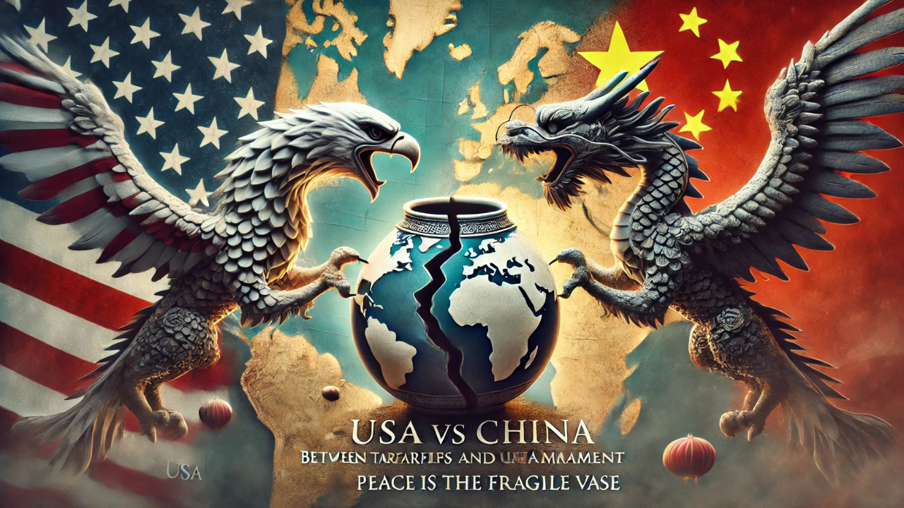 USA vs Cina tra dazi e riarmo, la pace è il vaso di coccio.