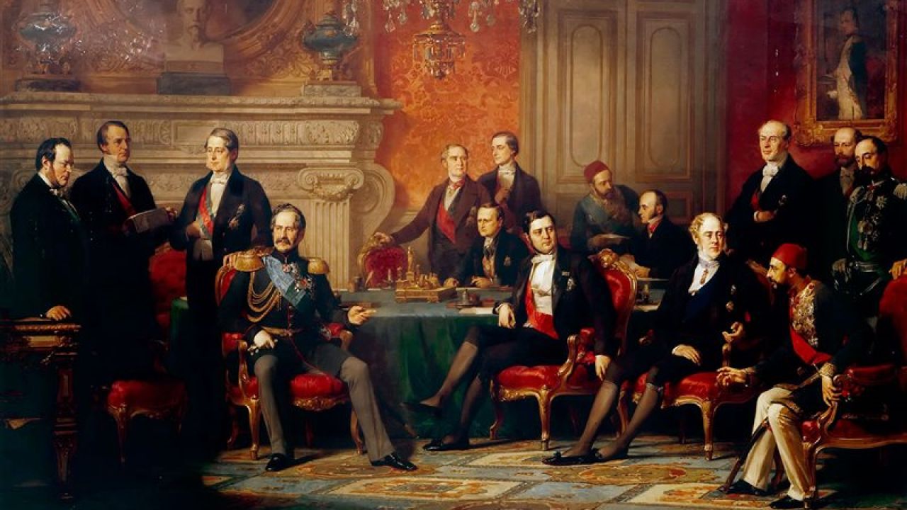 Nella foto di apertura: Il Congresso di Parigi del febbraio - marzo 1856 mise fine alla guerra di Crimea. Il primo uomo a sinistra è Camillo Benso conte di Cavour Foto: Fine Art Images/Heritage